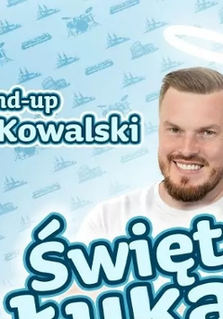 Baner promujący wydarzenie. Nazwa wydarzenia i zdjęcie artysty.