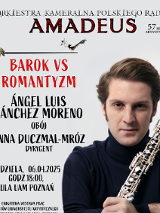 Baner promujący wydarzenie. Nazwa wydarzenia, data i zdjęcie Artysty.