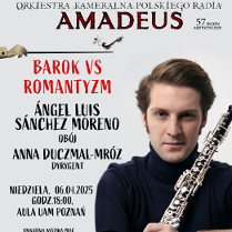 Baner promujący wydarzenie. Nazwa wydarzenia, data i zdjęcie Artysty.