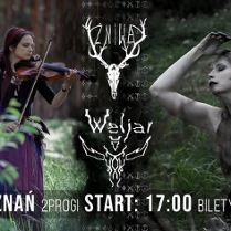 Baner promujący wydarzenie. Nazwa wydarzenia, data i zdjęcie Artystów.