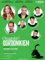 Baner promujący wydarzenie. Nazwa wydarzenia i zdjęcie artystów.