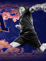 Baner promujący wydarzenie. Nazwa wydarzenia i zdjęcie artysty.