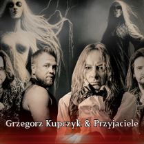 Baner promujący wydarzenie. Nazwa wydarzenia i zdjęcie artystów.