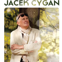 Baner promujący wydarzenie. Nazwa wydarzenia i zdjęcie artysty.