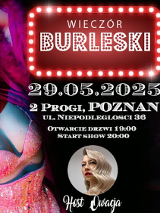 Baner promujący wydarzenie. Nazwa wydarzenia, data i zdjęcie Artystek.