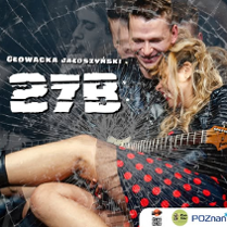 Baner promujący wydarzenie. Nazwa wydarzenia i zdjęcie artystów.