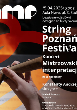 Baner promujący wydarzenie. Nazwa wydarzenia i data.