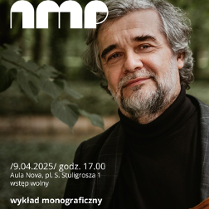 Baner promujący wydarzenie. Nazwa wydarzenia, data i zdjęcie Artysty.