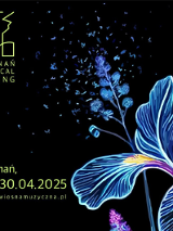 Baner promujący wydarzenie. Nazwa wydarzenia i data.