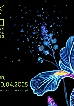 Baner promujący wydarzenie. Nazwa wydarzenia i data.