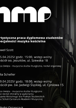 Baner promujący wydarzenie. Nazwa wydarzenia i data.