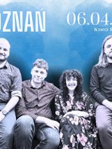 Baner promujący wydarzenie. Nazwa wydarzenia, data i zdjęcie Artystów.