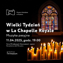 Baner promujący wydarzenie. Nazwa wydarzenia i data.