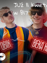 Baner promujący wydarzenie. Nazwa wydarzenia, data i zdjęcie Artystów.