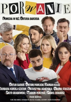 Baner promujący wydarzenie. Nazwa wydarzenia i zdjęcie artystów.