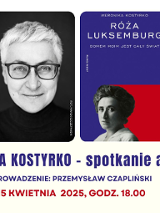 Baner promujący wydarzenie. Nazwa wydarzenia, data i zdjęcie Artystki.