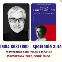 Baner promujący wydarzenie. Nazwa wydarzenia, data i zdjęcie Artystki.