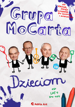 Baner promujący wydarzenie. Nazwa wydarzenia i zdjęcie artystów.