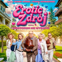 Baner promujący wydarzenie. Nazwa wydarzenia i zdjęcie artystów.