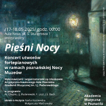 Baner promujący wydarzenie. Nazwa wydarzenia i data.