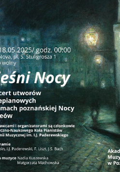 Baner promujący wydarzenie. Nazwa wydarzenia i data.