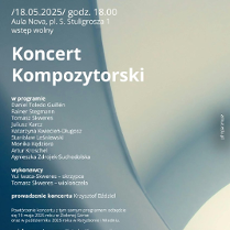 Baner promujący wydarzenie. Nazwa wydarzenia i data.