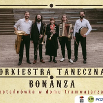 Baner promujący wydarzenie. Nazwa wydarzenia i zdjęcie artystów.