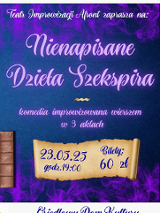 Baner promujący wydarzenie. Nazwa wydarzenia i data.