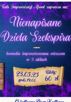 Baner promujący wydarzenie. Nazwa wydarzenia i data.