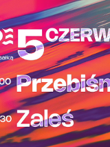 Baner promujący wydarzenie. Nazwa wydarzenia i data.