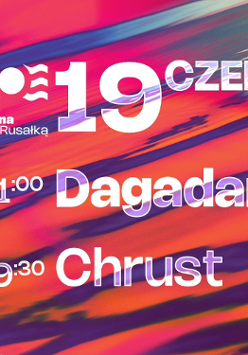 Baner promujący wydarzenie. Nazwa wydarzenia i data.