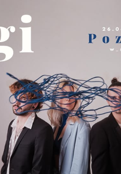 Baner promujący wydarzenie. Nazwa wydarzenia, data i zdjęcie Artystów.