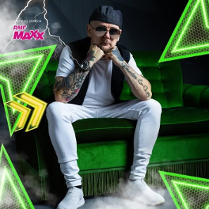 Baner promujący wydarzenie. Nazwa wydarzenia, data i zdjęcie Artysty.