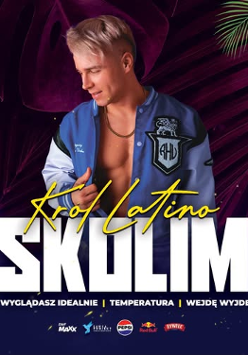 Baner promujący wydarzenie. Nazwa wydarzenia, data i zdjęcie Artysty.