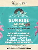 Baner promujący wydarzenie. Nazwa wydarzenia i data.