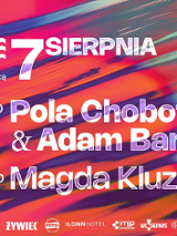 Baner promujący wydarzenie. Nazwa wydarzenia i data.