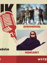 Baner promujący wydarzenie. Nazwa wydarzenia, data i zdjęcie Artystów.