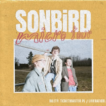 Baner promujący wydarzenie. Nazwa wydarzenia, data i zdjęcie Artystów.