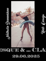 Baner promujący wydarzenie. Nazwa wydarzenia, data i zdjęcie Artystek.