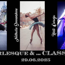 Baner promujący wydarzenie. Nazwa wydarzenia, data i zdjęcie Artystek.