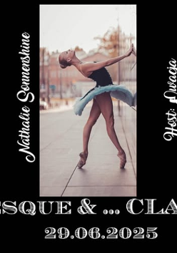 Baner promujący wydarzenie. Nazwa wydarzenia, data i zdjęcie Artystek.