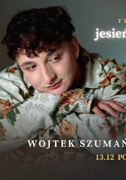 Baner promujący wydarzenie. Nazwa wydarzenia, data i zdjęcie Artysty.