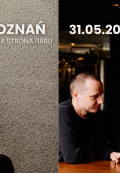 Baner promujący wydarzenie. Nazwa wydarzenia, data i zdjęcie Artystów.