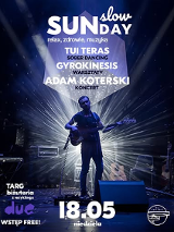 Baner promujący wydarzenie. Nazwa wydarzenia, data i zdjęcie Artysty.