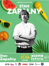 Baner promujący wydarzenie. Nazwa wydarzenia, data i zdjęcie Artysty.