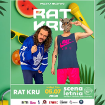 Baner promujący wydarzenie. Nazwa wydarzenia, data i zdjęcie Artystów.