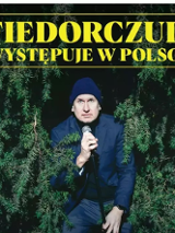 Baner promujący wydarzenie. Nazwa wydarzenia, data i zdjęcie Artysty.