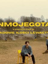 Baner promujący wydarzenie. Nazwa wydarzenia i zdjęcie artysty.