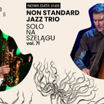 Baner promujący wydarzenie. Nazwa wydarzenia, data i zdjęcie Artystów.