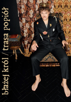 Baner promujący wydarzenie. Nazwa wydarzenia i zdjęcie artysty.